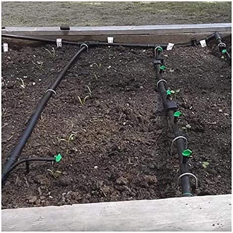 Hızlı Bağlantı Bahçe Hortumu 100 adet 8L / H Lanqı Damlatıcı PP Malzeme Sera Sulama Sebze, Meyve Ve Bitkiler Damla