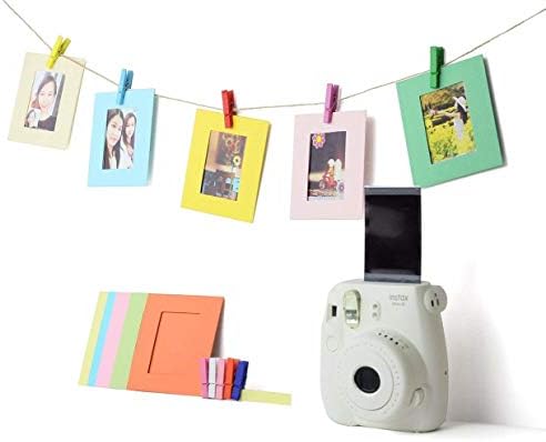 Fujifilm Instax Mini 9 Anında Kamera ile uyumlu Kamera Aksesuarları Paketi, Kamera çantası, fotoğraf albümü, filtreler,