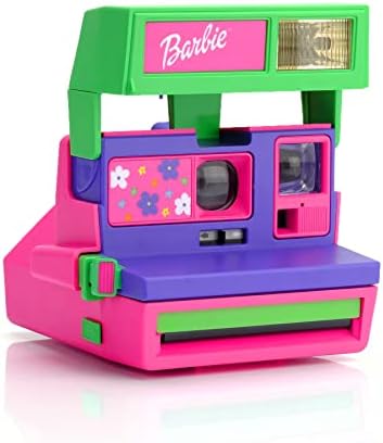 Polaroid 600 Barbie Gerileme Siyah Beyaz ve Renkli Anında Kamera Paketi 600 Kamera için Anında Film (8 Pozlama) ve