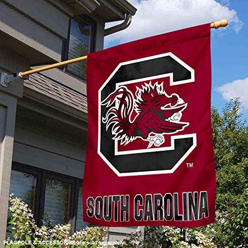 Güney Carolina Gamecocks Evi Bayrak Afiş