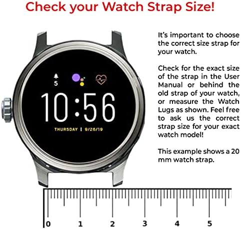 BİR KADEME Hızlı Bırakma saat kayışı İle Uyumlu LG G İzle W100 Silikon saat kayışı Düğme Kilidi ile, 2'li paket (Yeşil