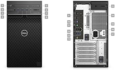 Dell Hassas T3650 İş İstasyonu Masaüstü (2021) / Çekirdek Xeon W-512GB SSD-32GB RAM-Quadro P2000 / 6 Çekirdek @ 5