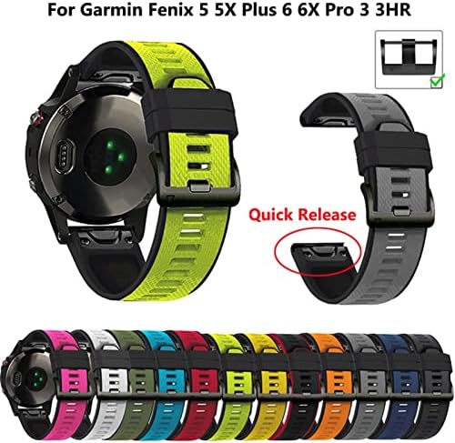 KFAA Yeni kordon akıllı saat Sapanlar Garmin Fenix 7 7X6 6 S 6X5X5 5 S 3 3HR Öncüsü 935 945 S60 hızlı serbest bırakma