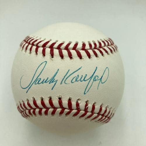 Sandy Koufax, Major League Baseball PSA DNA Dereceli GEM MİNT 10 İmzalı Beyzbol Toplarını İmzaladı