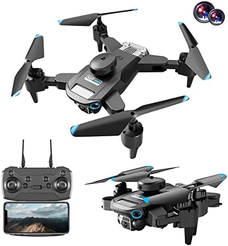 Çift Kameralı AFEBOO Elektrikli Drone, 360° Engellerden Kaçınma, Yetişkinler / Çocuklar / Yeni Başlayanlar için Uygun,