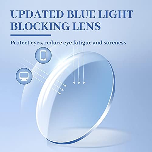 LUFF 4 Adet Anti-Blue-ray okuma gözlüğü Taşınabilir Ultra Hafif Okuyucular(1.5 X)