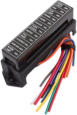 Aexit HS - 0012 12 Sigortalar Yol Tel Modifikasyonu Temel Blok Oto Araba Sigorta Bağlantıları Sigorta Kutusu