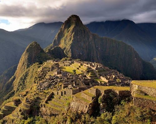 Machu Picchu Fotoğraf Antik Mimari Erken Medeniyetler Fotoğraflar 8x10