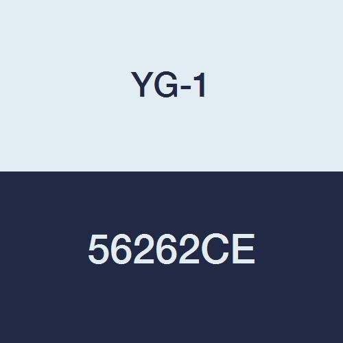 YG-1 56262CE HSSCo8 Parmak Freze, 2 Flüt, Minyatür, Normal Uzunluk, Bilyalı Burun, Çift, TiAlN-Extreme Kaplama, 2-1/4