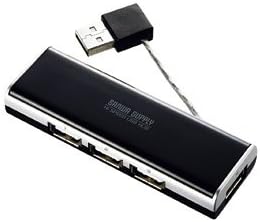 Sanwa Tedarik USB-HUB236SV USB 2.0 Hub, Gümüş