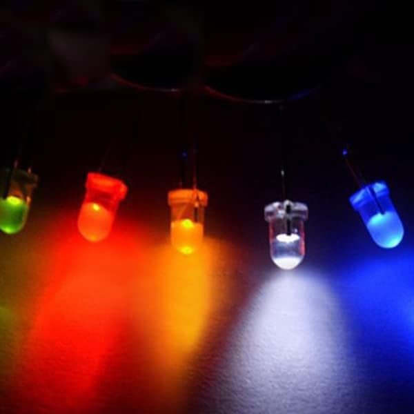 Othmro renkli hızlı yanıp sönen dinamik LED diyot ışıkları parlak aydınlatma ampul lambaları elektronik bileşenler