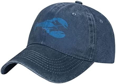 NUTTAG Istakoz Maine beyzbol şapkası Yıkanabilir Ayarlanabilir Baba Şapka Kadın Erkek şoför şapkası