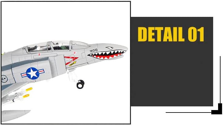 DAGİJİRD 1: 100 Alaşım Amerikan F-4C Hayalet Saldırı Uçak Modeli Uçak Modeli Fighter Havacılık Askeri Modeli