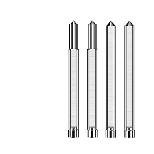 Matkap Ucu Halka Şeklindeki Pin 6.35 mm 8mm Shank Uzun Pin çelik tabaka matkap aleti 1 Adet (Renk : 108x19mm)