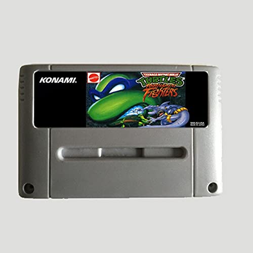 Samrad 16 Bit 46-Pin Video Oyun Kartı NTSC JAPON Kabuk Büyük Gri ABD Versiyonu İçin Oyun Oyuncu Kaplumbağalar Turnuvası