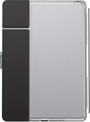 Leke Ürünleri DengesiFolio Clear iPad 10,2 inç Kılıf ve Stand (2019), Siyah/Şeffaf ve Ürünler DengesiFolio iPad 10,2
