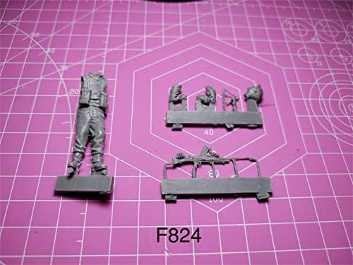 1/35 Reçine Asker Modeli İKINCI dünya savaşı Asker Ayakta Reçine Modeli Minyatür Kiti (Kendinden Montajlı ve Boyasız)