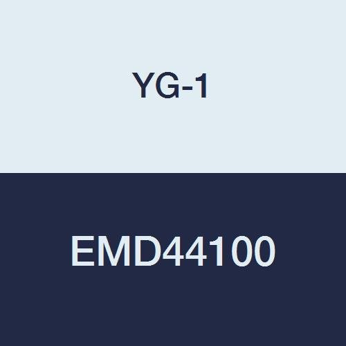 YG-1 EMD44100 Karbür V7 Değirmen Çelik Köşe yarıçap uç frezesi, 4 Flüt, Çoklu Sarmal, Kısa Uzunluk, 66 mm Uzunluk,