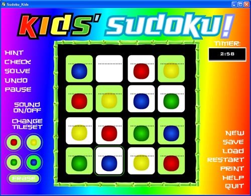 Çocuk Sudoku [İndir]