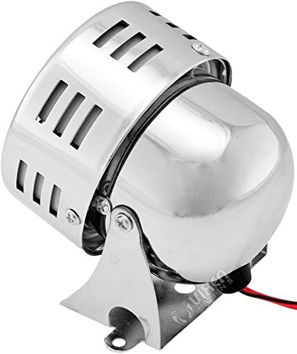 Vixen Boynuzları Yüksek Sesle Elektrik Motorlu Korna / Alarm / Siren (Hava Saldırısı) Küçük / Kompakt Krom 12V VXS-9060C