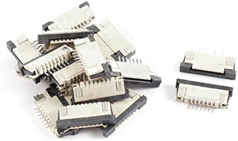 Aexit Alt Bağlantı Noktası Ses ve Video Aksesuarları 7Pin 1.0 mm Pitch FFC FPC Soket Konnektörleri ve Adaptörleri