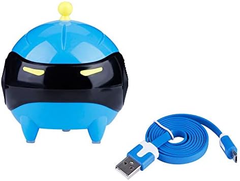 Kontakt Lens Temizleme Makinesi, 5 Renk Taşınabilir Kontakt Lens Topu Maskesi USB Yıkayıcı Otomatik (Mavi)