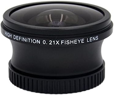 Aşırı Balık Gözü Lens (0.21 x) Sony HDR-XR150 + Yeni Batı Mikro Fiber Kumaş