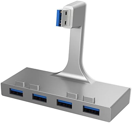 IMAC Slim Unibody (HB-IMCU)için SABRENT Premium 4 Bağlantı Noktalı Alüminyum USB 3.0 Hub