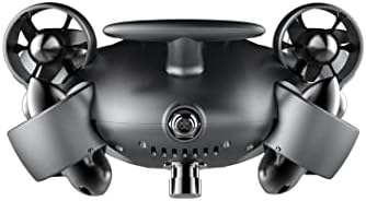 QYSEA FIFISH V6 Uzman Sualtı ROV Drone-M200 Paket / 200 M Urgan ve Makara + Endüstriyel Kılıf Dahil, Gri
