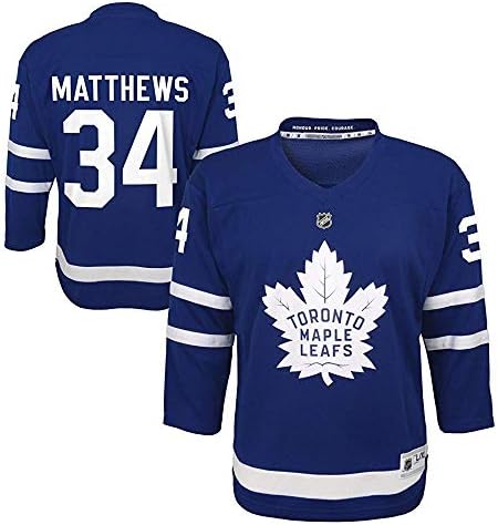Auston Matthews Toronto Maple Leafs NHL Genç Mavi Oyuncu Forması