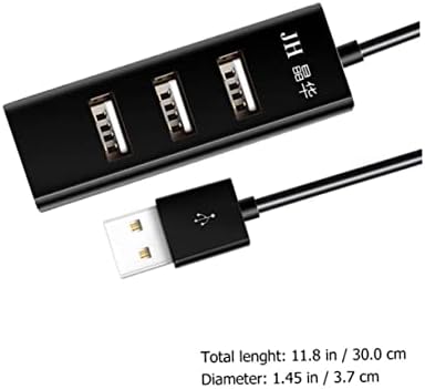 1 Adet 4 USB Hub USB a Hub Dsl Kablo Hub Dizüstü Taşınabilir Çok Portlu USB 2. 0 Hub USB yerleştirme istasyonu Çevre