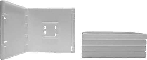 (5) Beyaz Standart Yedek Oyun Kutuları - Nintendo 3DS ile uyumlu - VGBR113DSWH