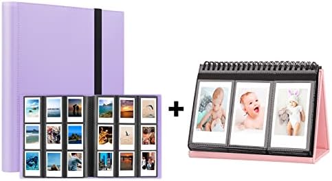 Fujifilm Instax Mini LiPlay 11 90 70 50S için 2 Paket Fotoğraf Albümü 26 25 9 8+ 8 7S Anlık Kamera / Mini Bağlantı