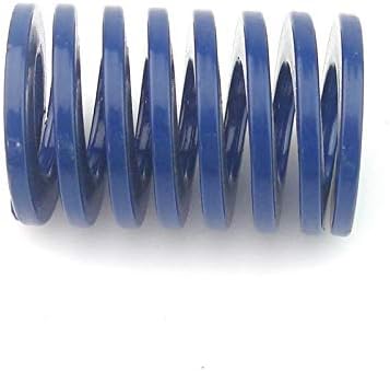 Yedek Yayı değiştirin Mavi Hafif Yük Spiral Damgalama Sıkıştırma Kalıp Yayı Dış Çap 40mm İç Çap 20mm Uzunluk 125-300mm