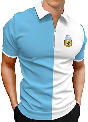 Erkek moda gömlek Casual Uzun kollu Golf Gömlek renk blok pamuk üst iskelet erkekler düz T Shirt