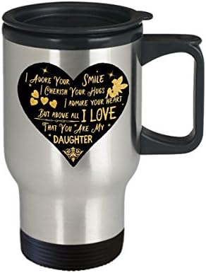 Sevgili Kızı Seyahat Seyahat Kupa Sevgili Kızımı Seviyorum Kız Kahve dünyanın En Büyük çay bardağı