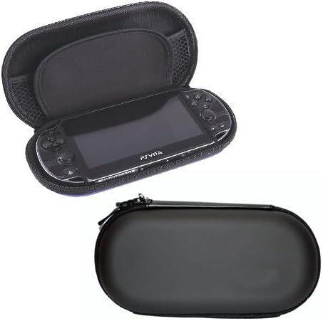 Playstation PS Vita PSV İçin Soleil siyah Sert Kılıf Kapak Çanta Kılıfı