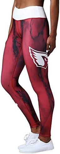 FOCO NFL Kadın Takımı Renkli Mermer Wordmark Legging, Bir Takım Seç