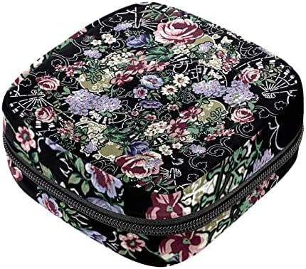 Renk Çiçek Boyama temizlik peçeteleri saklama çantası Taşınabilir Dönem Kiti Çantası Ped Torbalar Dönem Adet Fincan