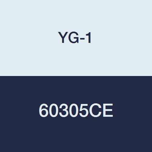 YG-1 60305CE HSSCo8 Kaba End Mill, Çok Flüt, Düzenli Uzunluk, kaba Pitch, TiAlN-Extreme Finish, 2-1 / 2 Uzunluk, 3/8