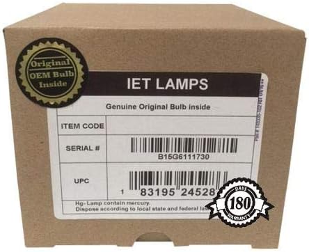 IET Lambaları-Orijinal Orijinal Yedek Ampul / lamba için OEM Konut ile Epson Pro G7500U / NL Projektör (Güç Ushıo)
