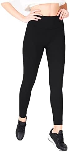addax Tayt Kadınlar için Karın Kontrol-Şık ve Rahat Yumuşak Yoga Pantolon / Dikişsiz Sıkıştırma Egzersiz ve Spor Salonu