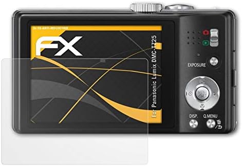 Panasonic Lumix DMC-TZ25 Ekran Koruyucu Film ile Uyumlu atFoliX Ekran Koruyucu, Yansıma Önleyici ve Şok Emici FX Koruyucu