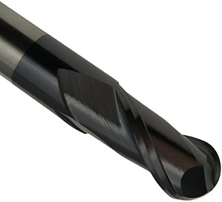 MaıFıx 2 flüt kafalı matkap ucu HRC50 1mm 2mm 3mm 4mm 5mm CNC torna Işleme Tungsten Çelik Spiral Bit freze kesicisi