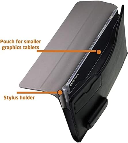 Broonel Deri Grafik Tablet Folio Kılıf-XP-Pen Yıldız G640 Kroki ile Uyumlu