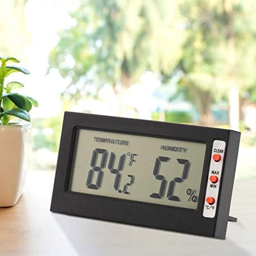 JAHH oda termometresi Mini Dijital Termometre Higrometre Metre Ölçer Kapalı Büyük Sayı Ekran Sıcaklık Nem