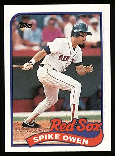 1989 Topps 123 Başak Owen Boston Red Sox (Beyzbol Kartı) NM / MT Red Sox