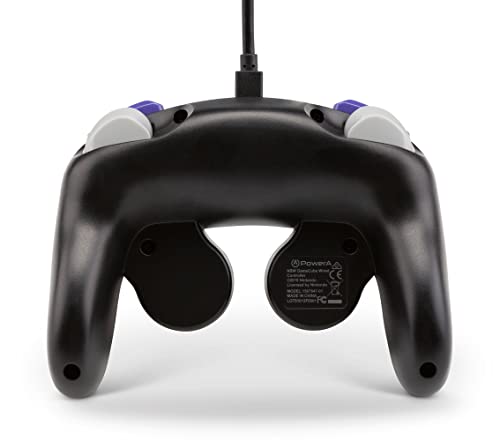 Nintendo Switch için PowerA Kablolu Denetleyici: GameCube Stili-Siyah