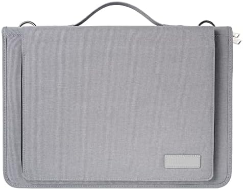Broonel Gri Deri Dizüstü Messenger Kılıf-HP ZBook Studio G5 15.6 4K Mobil iş istasyonu ile uyumlu