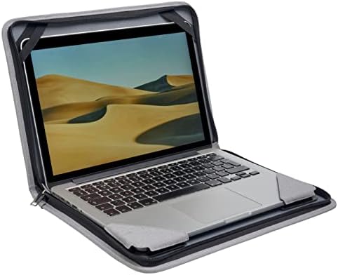 Broonel Gri Deri Dizüstü Messenger Kılıf-Lenovo ThinkPad P15s Dizüstü Bilgisayar ile uyumlu